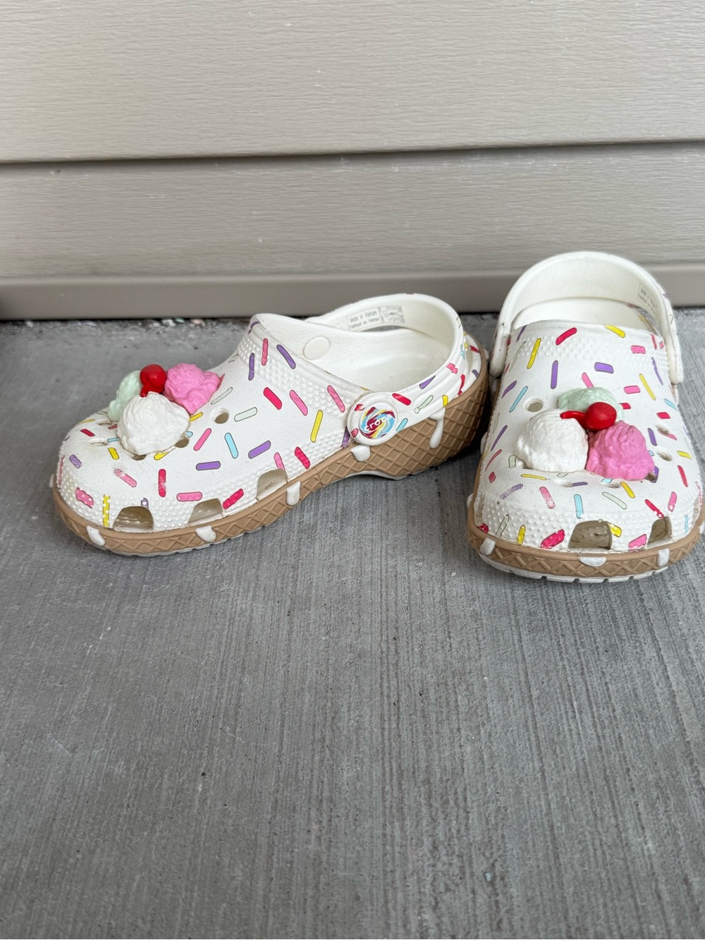 Crocs Classic Ice Cream Party Clog